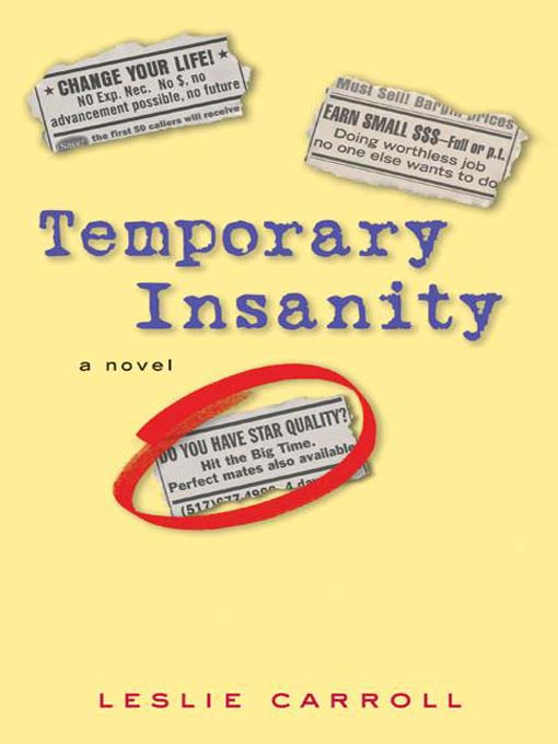 Title details for Temporary Insanity by Leslie Carroll - Available